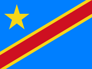 Flag of DR Congo