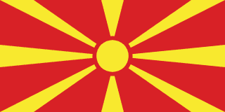 Flag of North Macedonia